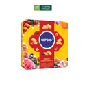 Bánh quy kẹp kem Oxford hộp thiếc 420g vàng/xanh/đỏ