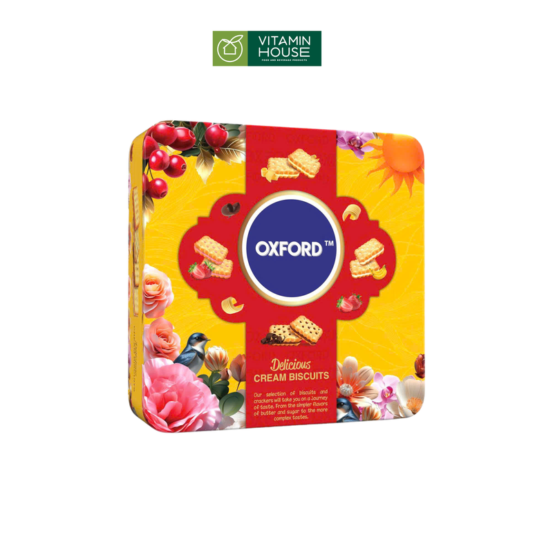 Hộp bánh Oxford Delicious Cream Biscuits 420g