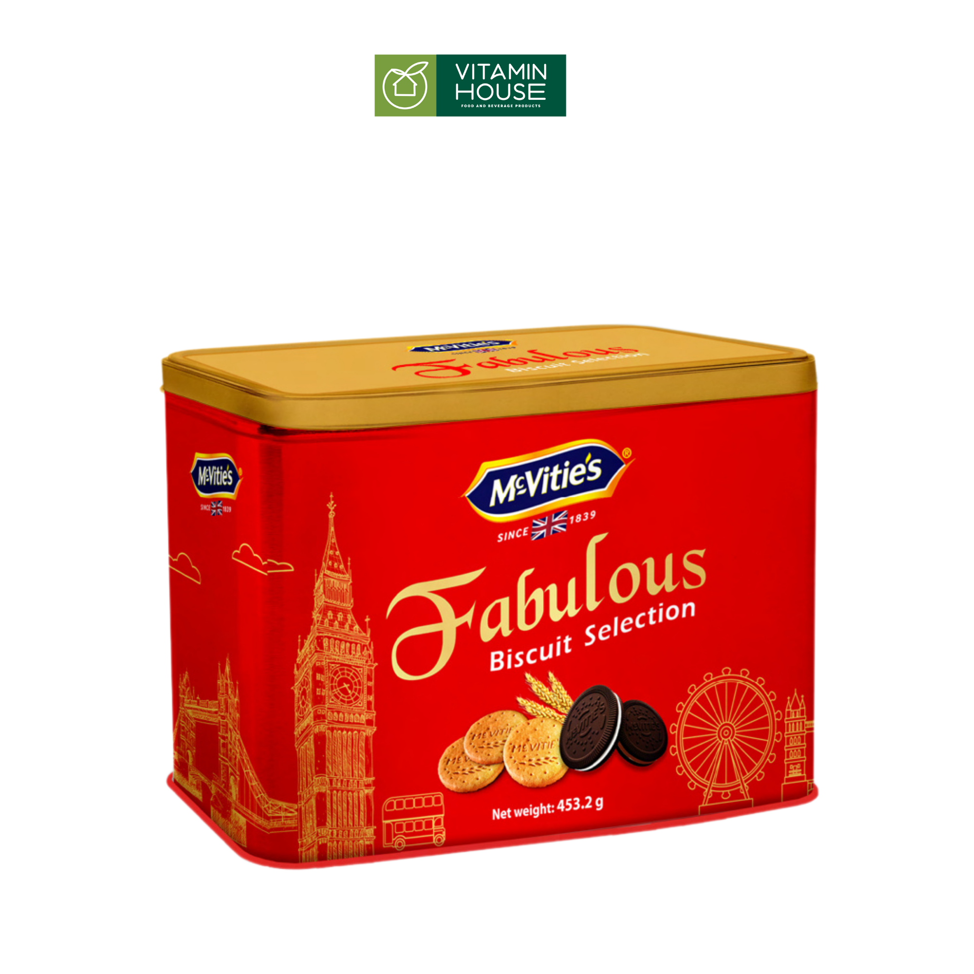 Bánh quy McVitie's Fabulous Biscuit Selection 453.2 g