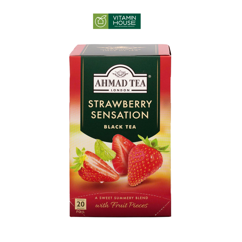 Trà trái cây nhiều vị Ahmad Tea hộp 20 túi nhôm