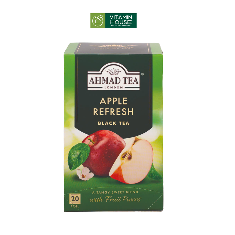 Trà trái cây nhiều vị Ahmad Tea hộp 20 túi nhôm