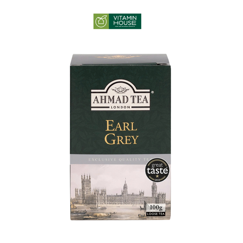 Trà Lá English Breakfast pha ấm Ahmad Tea 100g