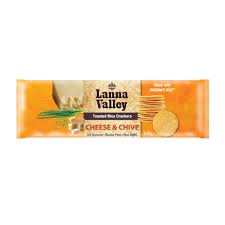 Bánh Gạo Organic Lanna Valley Vị Phô Mai Hành Tây 100g