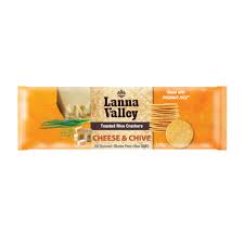Bánh Gạo Organic Lanna Valley Vị Phô Mai Hành Tây 100g