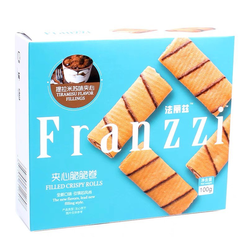 Bánh Quế Nhân Kem Franzzi ĐL Hộp 100g