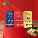 Sô-cô-la sữa hình trứng mini La Suissa hộp 220g Đỏ/Vàng/Xanh