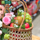 Giỏ Quà Trái Cây Kiwi Dưa Lưới Nhập Khẩu Tặng Bác Sĩ