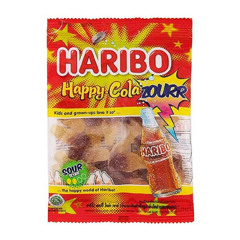 Kẹo Dẻo Haribo Happy Cola Zourr Gói 80g