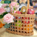 Giỏ Quà Trái Cây Kiwi Dưa Lưới Nhập Khẩu Tặng Bác Sĩ