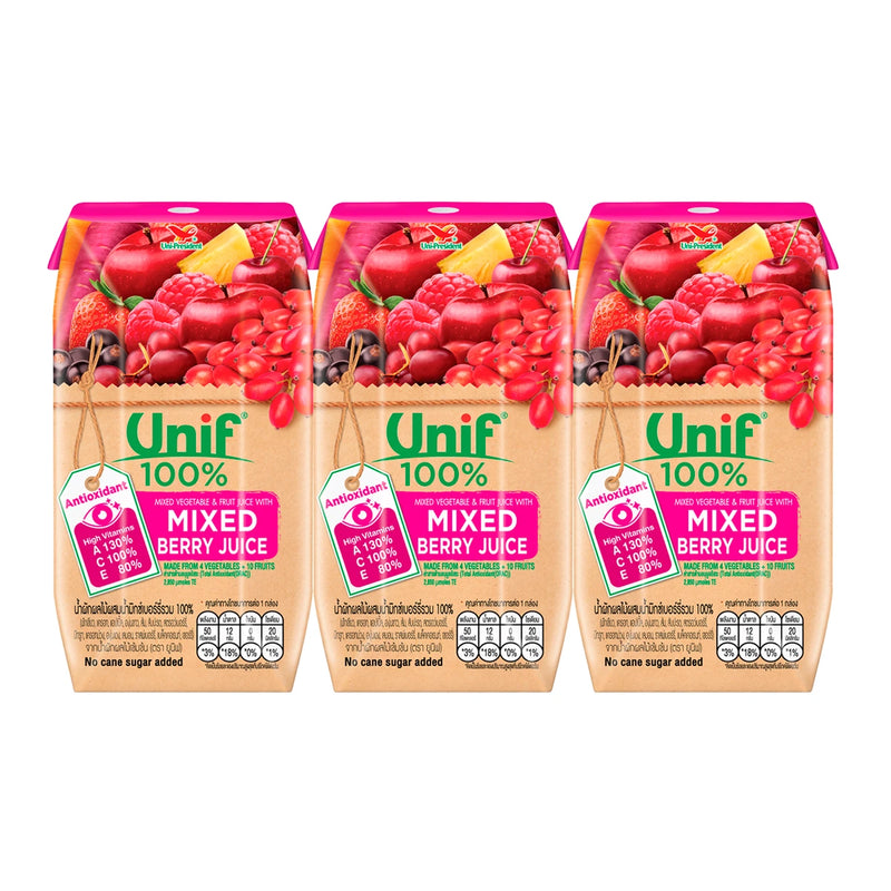 Nước Ép Rau Củ Unif Thái Hộp 200ml