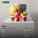 Giỏ Quà Trái Cây Nhập Khẩu & Hoa Tươi Tặng Người Quan Trọng