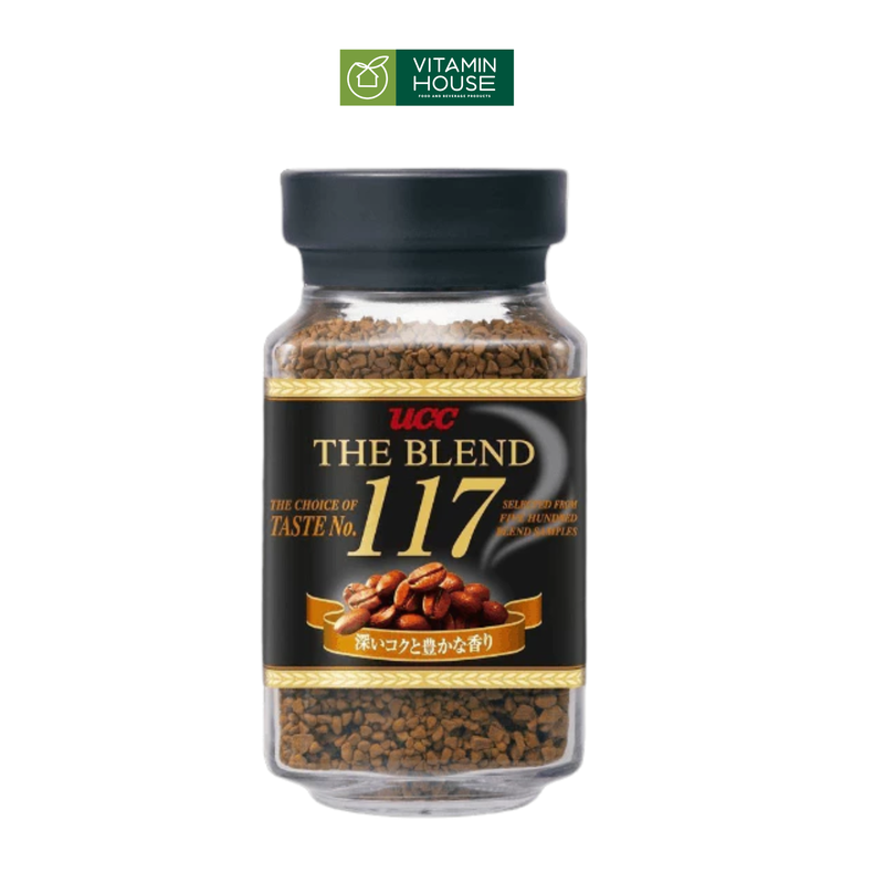 Cà Phê Hòa Tan Nguyên Chất UCC Hũ Thủy Tinh 90g