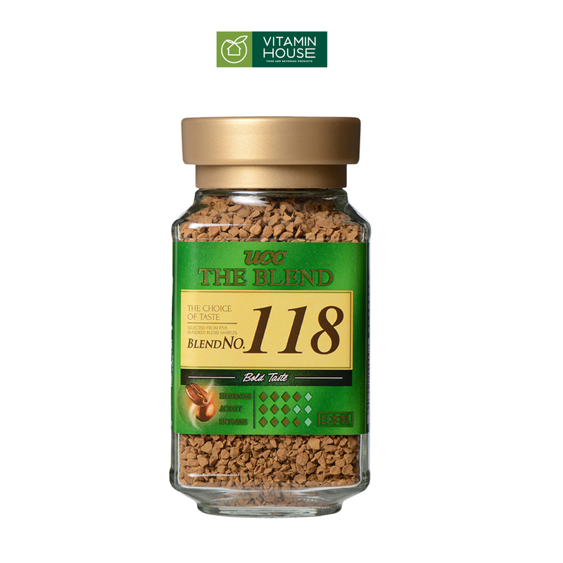 Cà Phê Hòa Tan Nguyên Chất UCC Hũ Thủy Tinh 90g