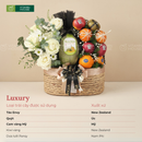 Giỏ Quà Trái Cây Dưa Lưới, Táo Đỏ Phù Hợp Kính lễ, Đám Giỗ, Đám Tang