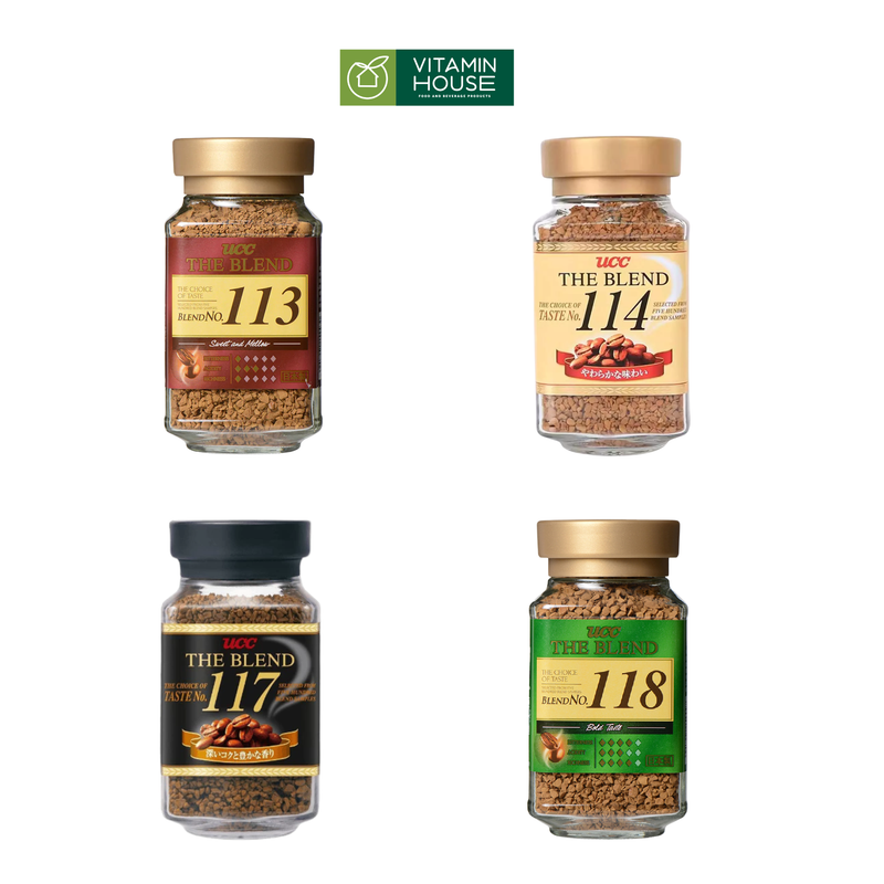 Cà Phê Hòa Tan Nguyên Chất UCC Hũ Thủy Tinh 90g