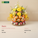 Tháp Trái Cây - Táo Đỏ, Quýt Đẹp Sang Trọng Kính Lễ, Dâng Cúng