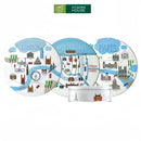 Bánh quy bơ Trip to Europe/Paintings/Nature Danesita hộp 454g