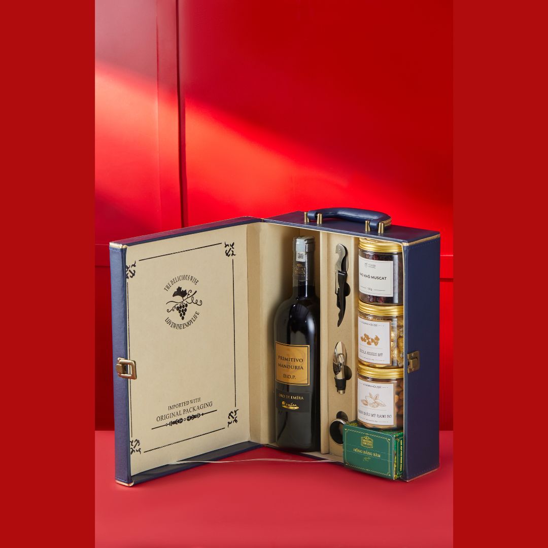 Hộp Quà Tết, Hộp Quà Rượu Tết 1 - Quà Tết Ý Nghĩa Cho Mọi Nhà