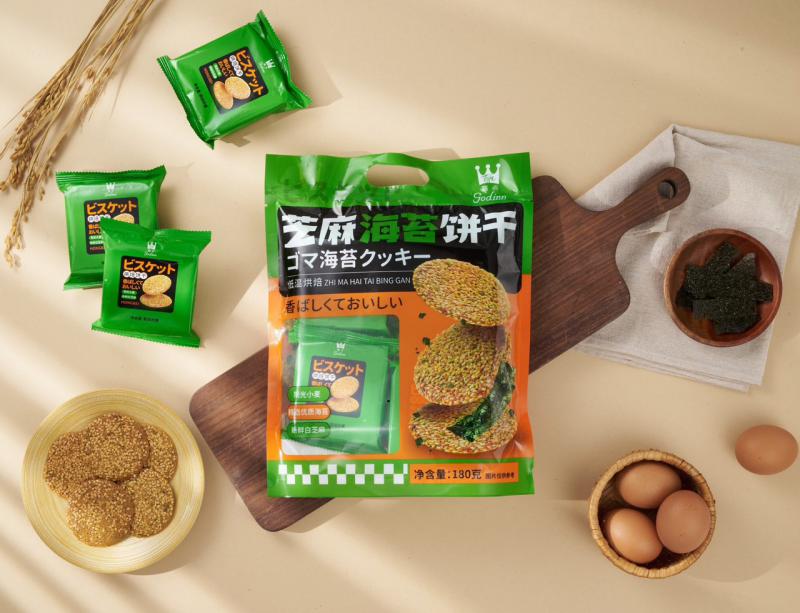 Bánh Quy Mè Godinn Gói 180g
