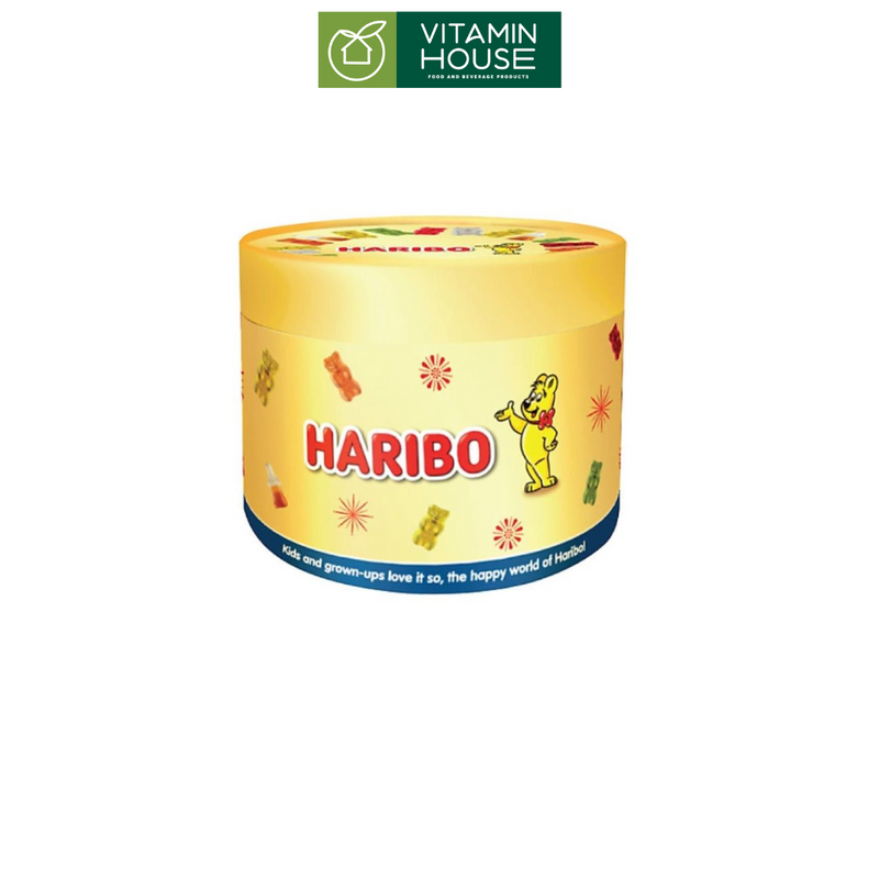 Kẹo Dẻo Gấu Haribo Đức Hộp 192g