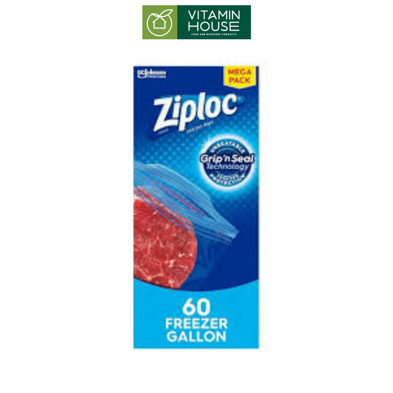 Hộp Túi Đựng Thực Phẩm Ziploc 38 Freezer Gallon