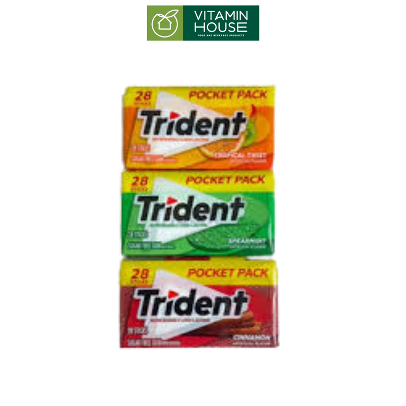 Singum Trident Pocket Pack Tropical Hộp 28 Tép