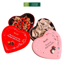 Socola Beryls Milk Chocolate Hộp Trái Tim 80g - Đỏ/Hồng