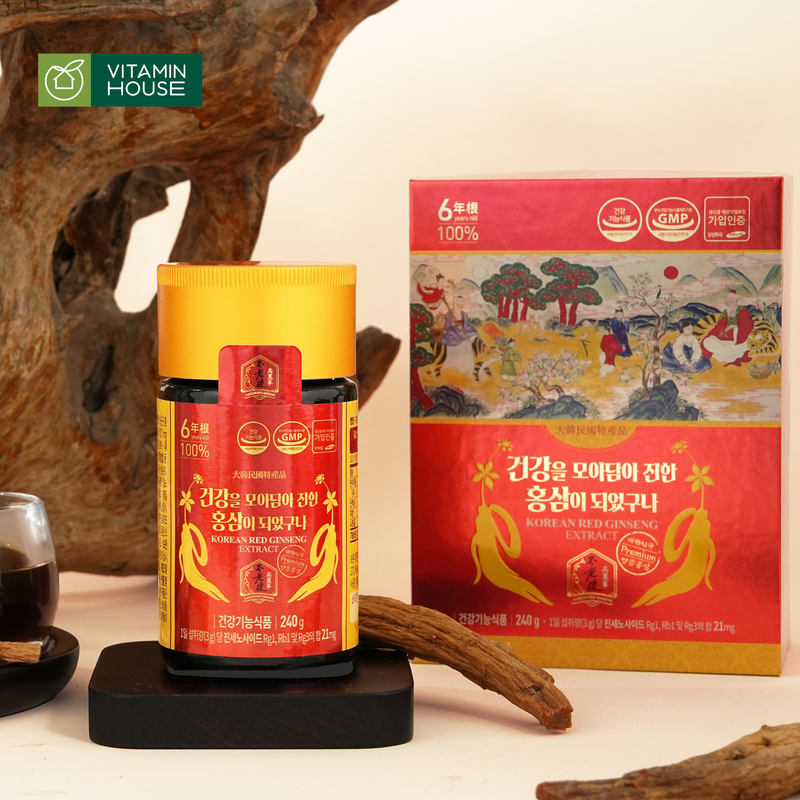 Cao hồng sâm 7mg/g Daedong hũ 240g