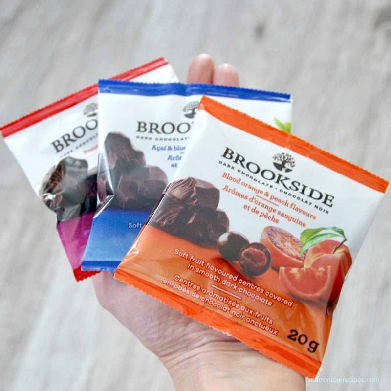 Gói Socola Đắng Có Nhân Brookside Nhiều Vị