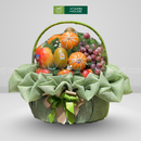 Giỏ Trái Cây Kiwi, Nho và Quýt Chúc Mừng Ngày Đặc Biệt