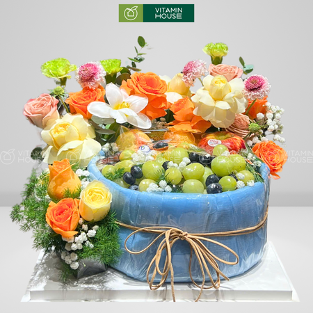 Giỏ Quà Trái Cây & Hoa Tươi Mẫu Mới | Tặng Sinh Nhật, Ngày Phụ Nữ Việt Nam, Tặng Người Yêu