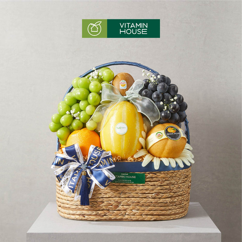 Giỏ Quà Trái Cây Nhập Khẩu & Hoa Tươi Tặng Khách Hàng