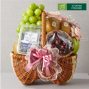 Giỏ Quà Trái Cây Nho Mẫu Đơn Nhập Khẩu Tặng Vợ Chồng