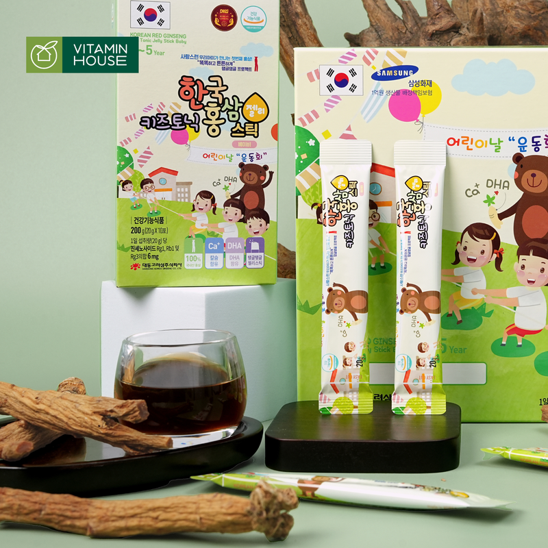 Hồng sâm trẻ em 2-5 tuổi Jelly  DKG