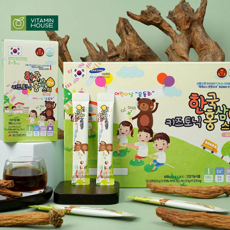 Hồng sâm trẻ em 2-5 tuổi Jelly  DKG