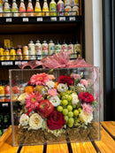 Giỏ Quà Trái Cây Nhập Khẩu & Hoa Tặng Đối Tác Nữ