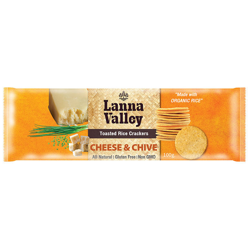 Bánh Gạo Organic Lanna Valley Thái Gói 100g