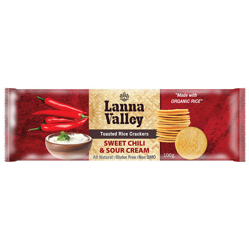 Bánh Gạo Organic Lanna Valley Thái Gói 100g