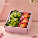 Hộp quà trái cây Bloom & Berry 05 - Quýt, Nho Mẫu Đơn Món Quà Thăm Bệnh Ý Nghĩa