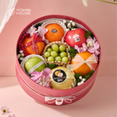 Hộp quà trái cây Bloom & Berry 23 - Nho Xanh, Cam Vàng, Táo Xanh Tặng Cô Ấy