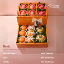 Hộp quà trái cây Bloom & Berry 18 - Táo Envy, Lê, Quýt Đi Thăm Bệnh