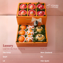 Hộp quà trái cây Bloom & Berry 18 - Táo Envy, Lê, Quýt Đi Thăm Bệnh