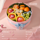 Hộp quà trái cây Bloom & Berry 22 - Nho Xanh, Lê, Táo Envy Tặng Ngày 20/10