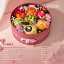 Hộp quà trái cây Bloom & Berry 23 - Nho Xanh, Cam Vàng, Táo Xanh Tặng Cô Ấy