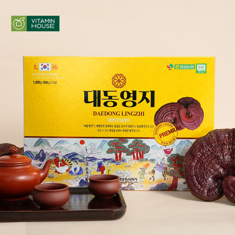 Nấm linh chi Daedong hộp 1000g