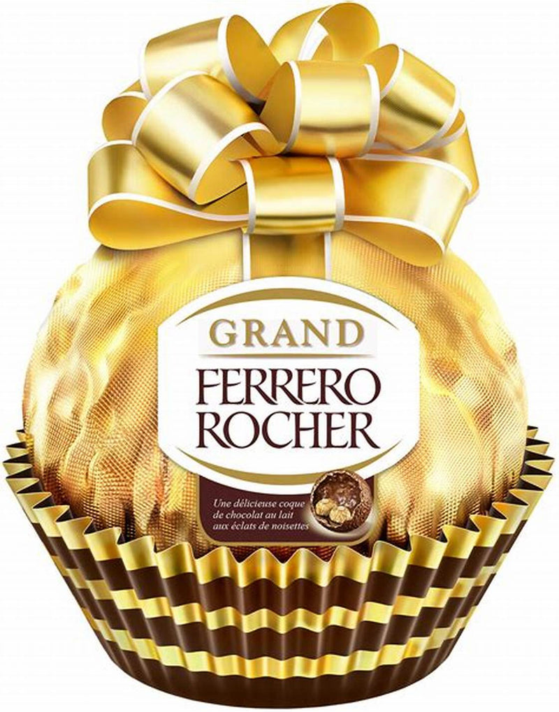 Socola Grand Ferrero Rocher Hình Cầu (Nơ Vàng, Nơ Đỏ)