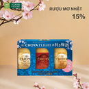 Rượu The Choya Flight Nhật Bản 3 Chai 50ml (15%)