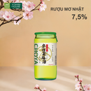 Rượu Choya Uji Green Tea Umeshu Nhật Bản Chai 180ml (7,5%)