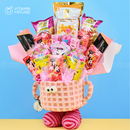 Bó Hoa Bánh Kẹo Và Gấu Bông Quà Tặng Thiếu Nhi 05 - Sweetie Cloud Collection