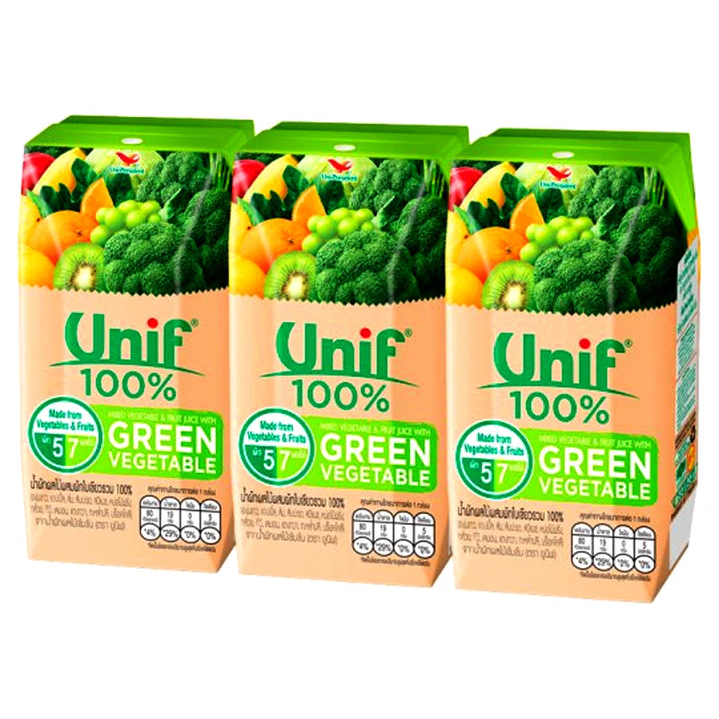 Nước Ép Rau Củ Unif Thái Hộp 200ml
